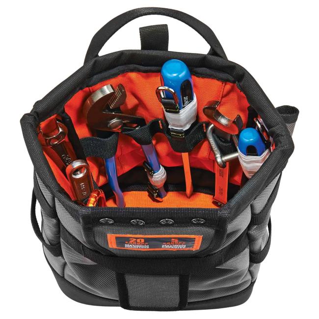5527 Orange Premium Topped Parts Pouch - Hinge  image 6