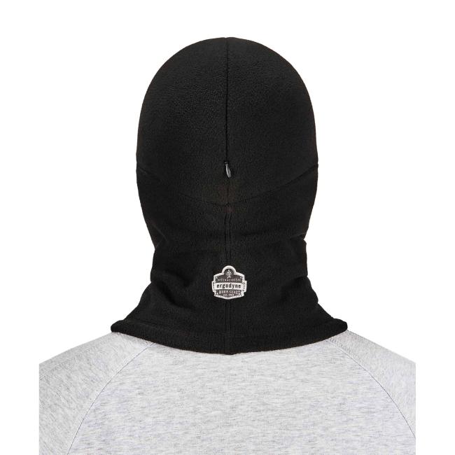 Balaclava on model - face back