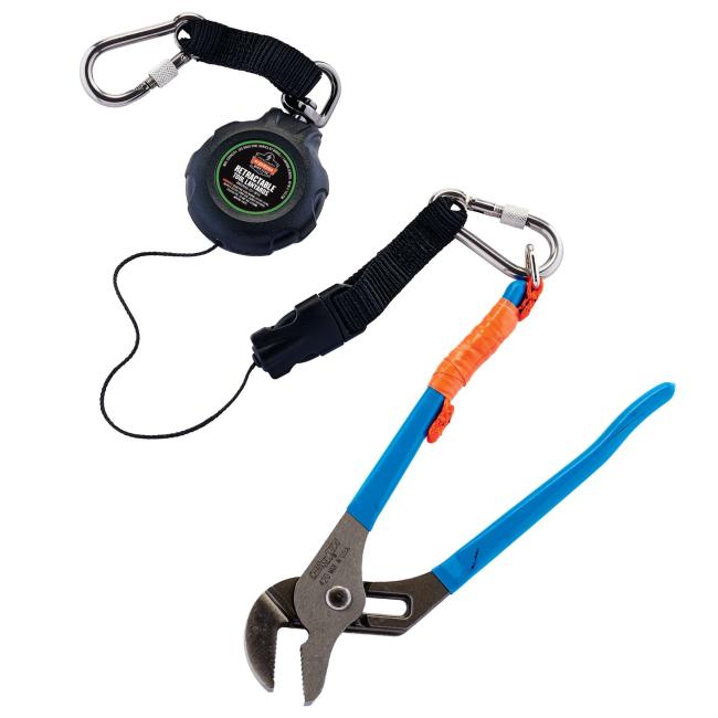 Lanyard attached to channel locks
