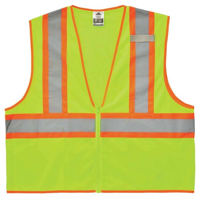 front of vest