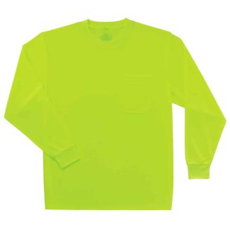 GloWear 8091 Hi-Vis Long Sleeve T-Shirt - Non-Certified