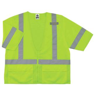 GloWear 8320Z Hi-Vis Safety Vest - Type R, Class 3, Zipper