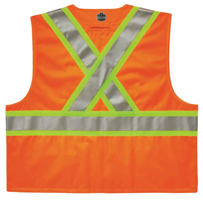 Back of vest