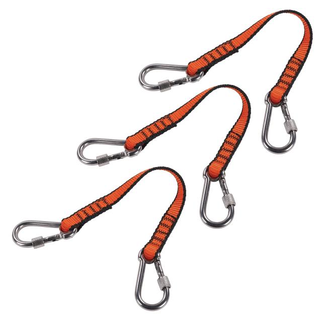 3 pack of small web lanyards