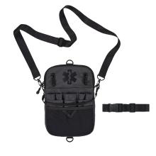 Convertible nurse fanny pack with belt waistband.