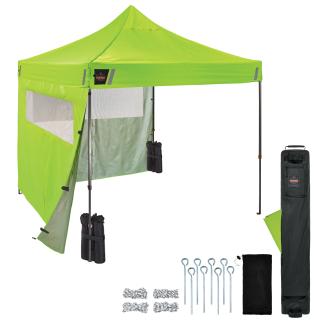 SHAX 6056 Heavy-Duty Pop-Up Tent Kit - Mesh Windows - 10ft x 10ft