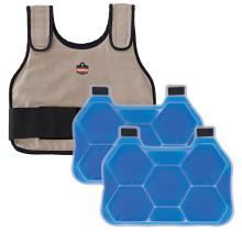 Vest and cooling packs