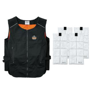 Chill-Its 6260 Lightweight Phase Change Cooling Vest with Rechargeable Packs
