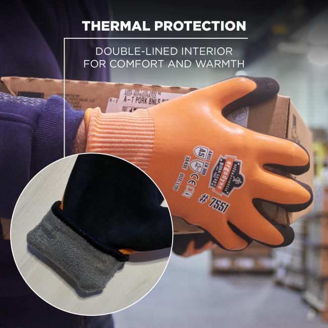 Thermal Protection: double-lined interior for comfort and warmth