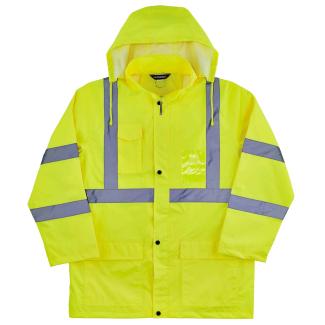 GloWear 8366 Lightweight Hi-Vis Rain Jacket - Type R, Class 3