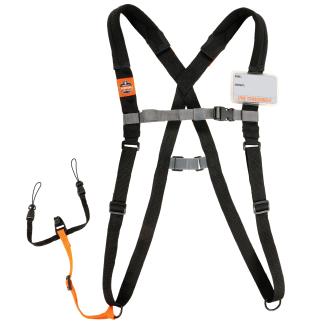 Squids 3138 Barcode Scanner Harness + Lanyard - Breakaway Design, Airprene Padding
