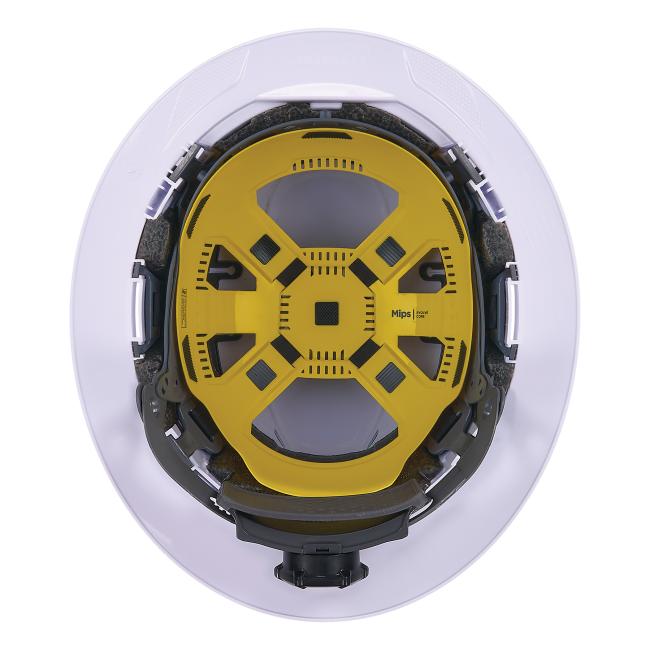 Type 2 full brim safety helmet replacement suspension with no padding