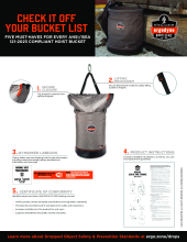 121 hoist bucket requirements pdf